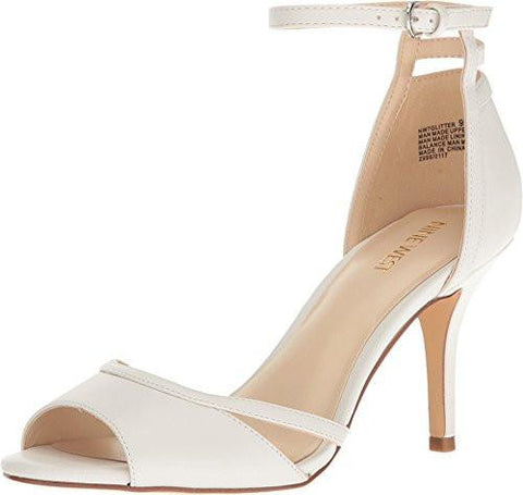 Nine West Glitter White Shoe