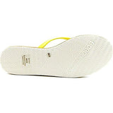Yolo Open Toe Casual Flat Sandals Sunburst Yellow Size 5
