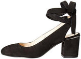 Nine West Andrea Suede Dress Pump Black 9 M Us
