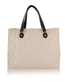 Bag In A Bag Satchel Tote With Pouch Rose Sand