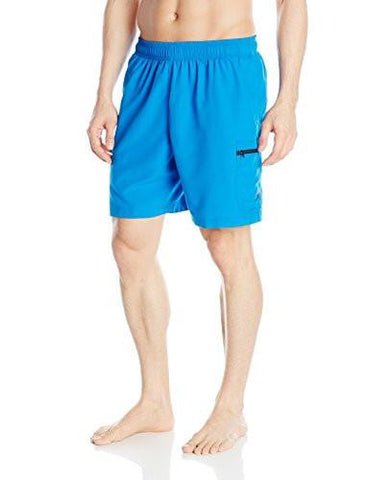 Speedo Playa Volley 19 Inch Swim Trunks Vivid Blue Large