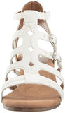 Aerosoles Sparkle Wedge Sandal White 7 M Us