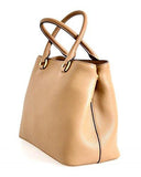 Prada 1Ba058 Brown Leather Shoulder Bag