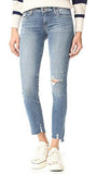 Skyline Ankle Peg Jeans With Uneven Hem, Pryor Destructed, 30
