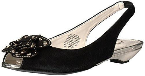 Farrah Suede Pump Black 55 M Us