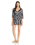 Algiers Tunic Cover Up Black Large