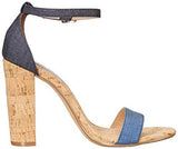 Carsonc Dress Sandal Denim Fabric 8 M Us