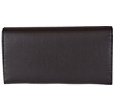 Leather Continental Flap Wallet 346058 2140 Cocoa Brown
