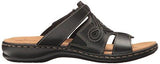 Leisa Higley Slide Sandal Black Leather 85 M Us