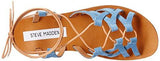 Seaashor Wedge Sandal Denim Suede 8 M Us