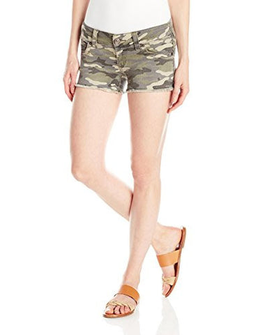 Keira Low Rise Cut Off Short, Vintage Camo, 27