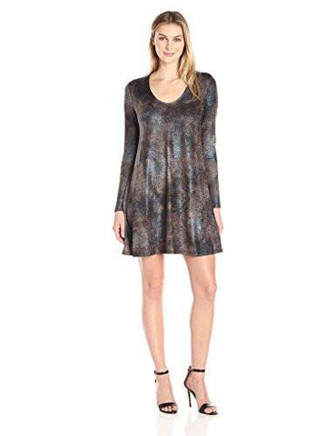 Karen Kane Textured Taylor Dress, Cog, M