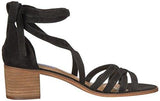 Revere Dress Sandal Black Suede 7 M Us