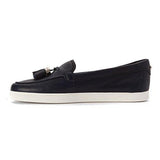 Michael Michael Kors Callahan Moc Navy Tumbled Leather 7 M