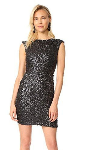 Knott Dress, Black, 4