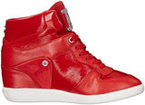 Michael Kors Nikko High Top Fashion Sneaker Red 10 M Us