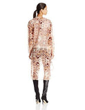 Long Kimono Pinkcoralmulti Xsmall