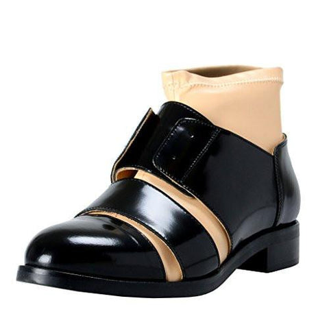 Maison Martin Margiela Mm6 Leather Ankle Boots Shoes Us 6 It 36;