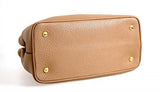 Prada 1Ba058 Brown Leather Shoulder Bag