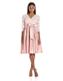 Jessica Howard Surplus Lace Fit And Flare Dress, Pink, 12