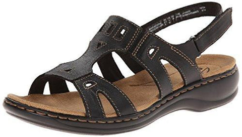 Leisa Annual Espadrille Sandal Black 8 W Us