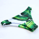 Mooskini Printed Leaf Bikini Set Swimsuit L Leaf1