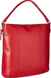Leather Isabelle Shoulder Bag Classic Red Handbag