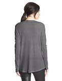 Bcbgeneration Dropshoulder Tunic Heather Grey Small