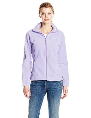 Benton Springs Fullzip Fleece Jacket Paisley Purple Small