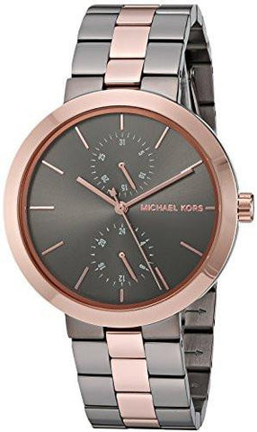 Michael Kors Garner Grey Rose Gold Watch Mk6431