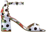 Joslyn Dress Sandal, Black/White, 7 M Us