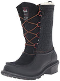 Fully Wooly Lace Winter Boot, Black, 9 M Us