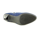 Milann Closed Toe Ankle Fashion Boots, Navy, Size 9.0