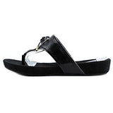 Ryaa Us 75 Black Thong Sandal