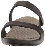 Cleo V Flat Sandal Espressomushroom 7 M Us