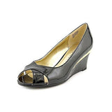 Friscco Peep Toe Classic Pumps, Black, Size 5.5