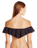 Gypsy Offtheshoulder Bandeau Bikini Top Black 10