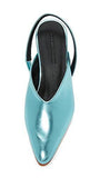 Rachel Comey Wext Slingback Pumps, Metallic Blue, 8.5 Bm Us
