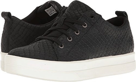 Mayliss Oxford Black Suedesnake Emboss Oxford