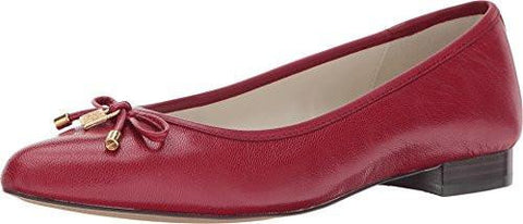 Ovi Leather Ballet Flat Red 6 M Us