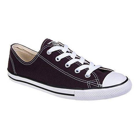 Unisex Chuck Taylor All Star Canvas Color Fashion Sneaker Shoe Black Cherry 6