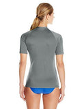Kanu Surf Bisma Upf 50 Sun Protective Rashguards Charcoal Medium