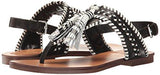 Vince Camuto Rebeka Flat Sandal Blackpicket 7 M Us