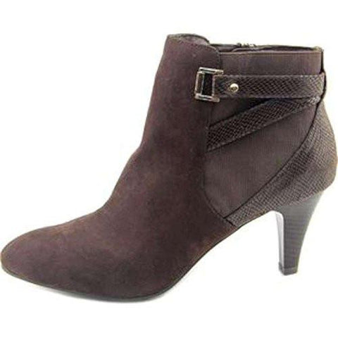 Majar Closed Toe Ankle Fashion Boots, Brown, Size 9.5