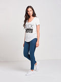 Diverse Scoop Neck Tee White M Tops Tees White