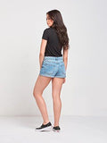 Big League Crop Pocket Tee Black L Tops Tees Black