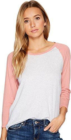 Staple Perfect Raglan Top Bright Grey Heather B Shirt