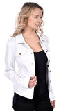 Redx Classic Denim Spring Jean Jacket Vintage White Size Xlarge