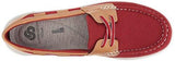 Jocolin Vista Boat Shoe Red Perforated Microfiber 8 M Us
