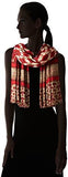 Tide Pool Wrap, Brick Red, One Size